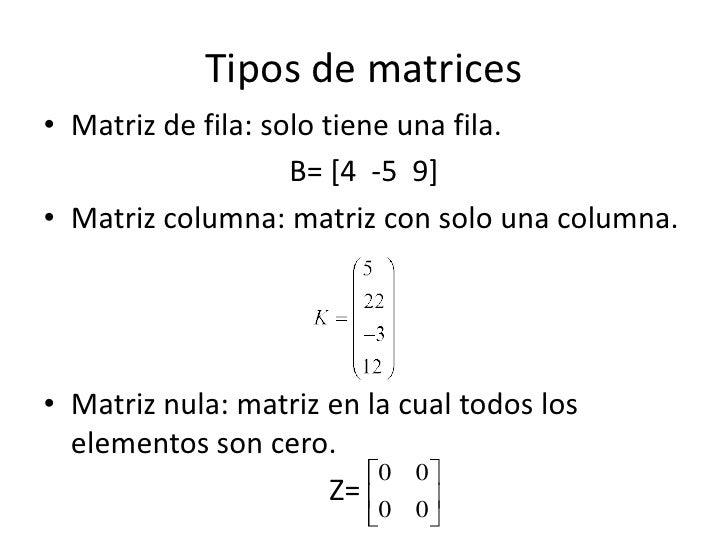 Las Matrices