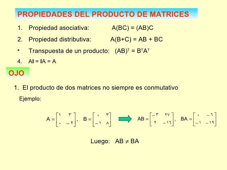 Matrices 2011