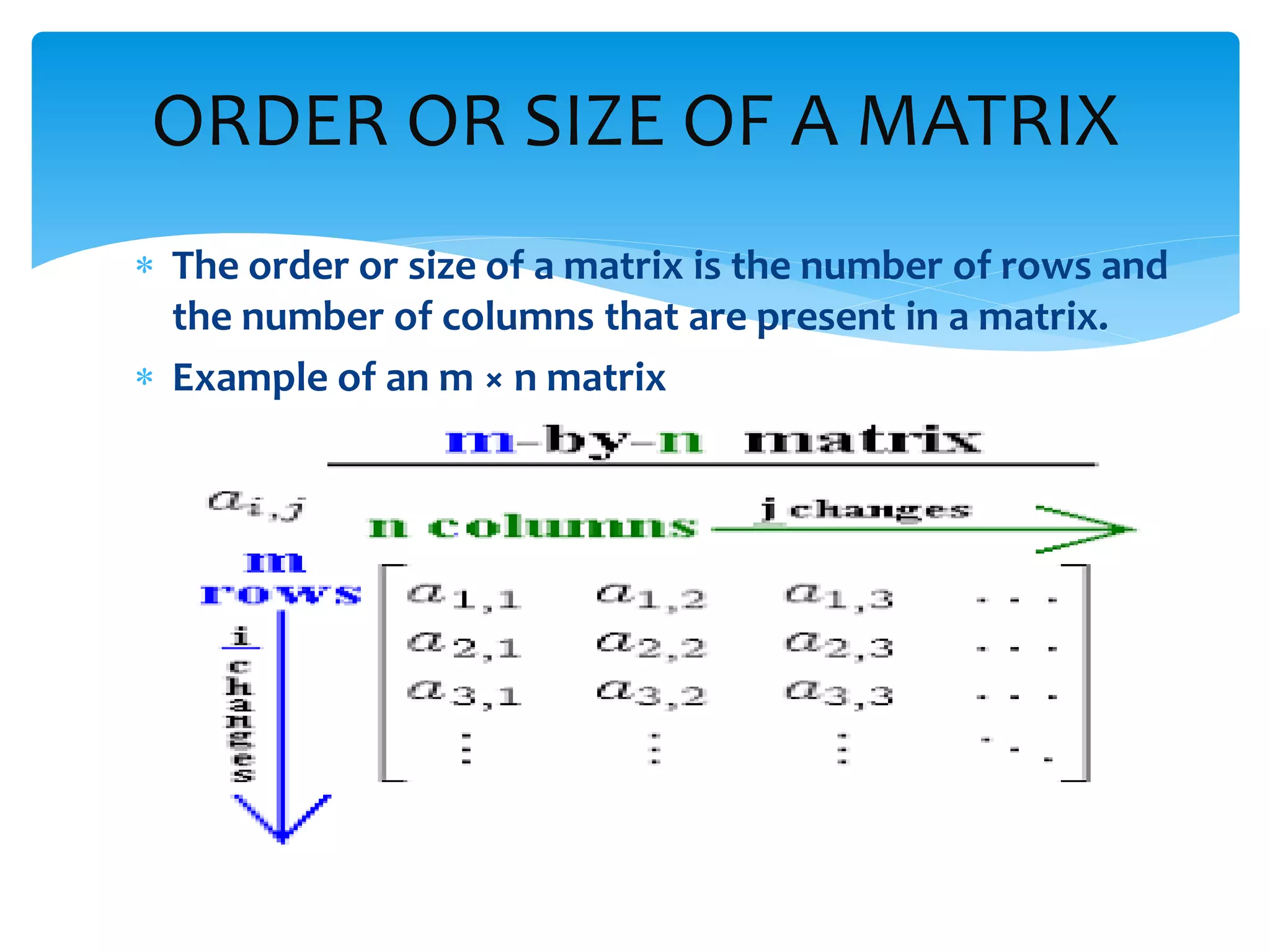 Matrices and its applications | PPTX | Physics | Science