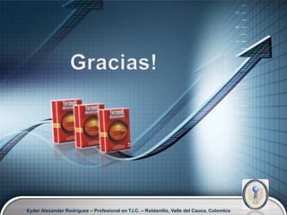 Eyder Alexander Rodríguez – Profesional en T.I.C. – Roldanillo, Valle del Cauca, Colombia   LOGO
 