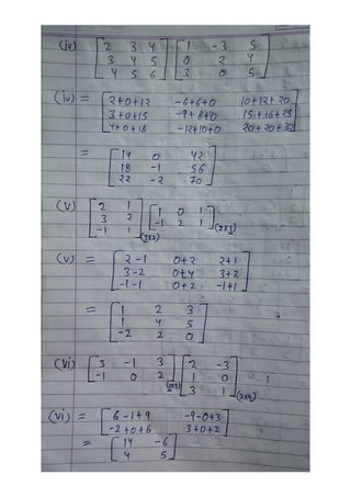 Matrices ex   3.2 [solved] ncert class 12th