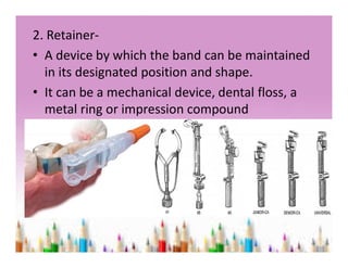 Matrices, retainers and wedges | PDF