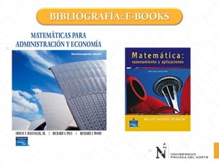 BIBLIOGRAFÍA: E-BOOKS
 