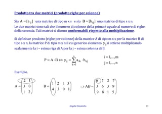 Matrici e determinanti | PDF