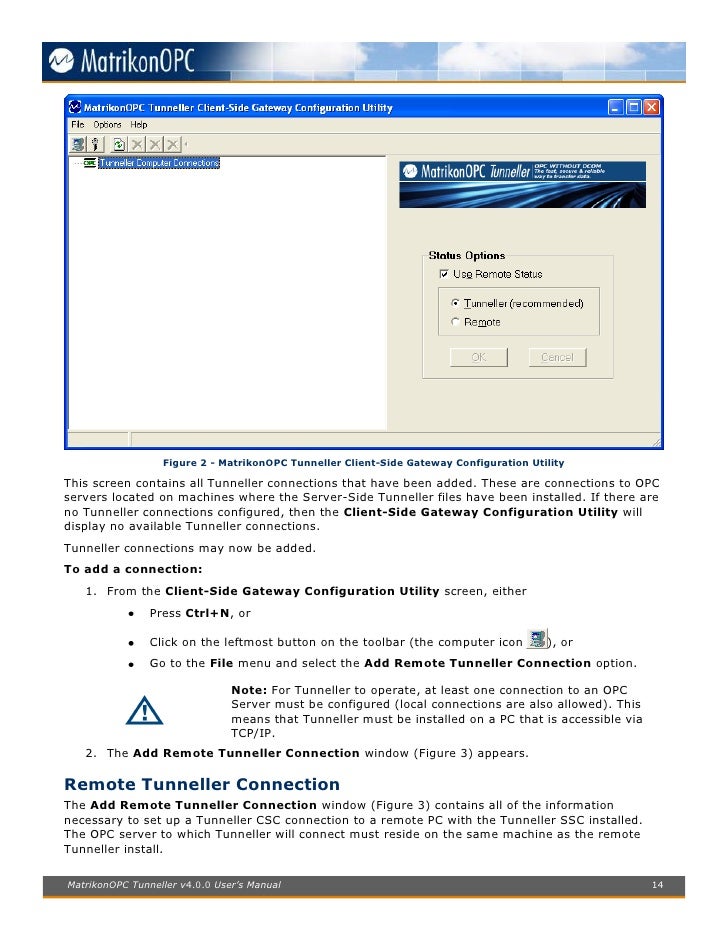picture Matrikon Opc Explorer Manual matrikon opc tunneller user manual