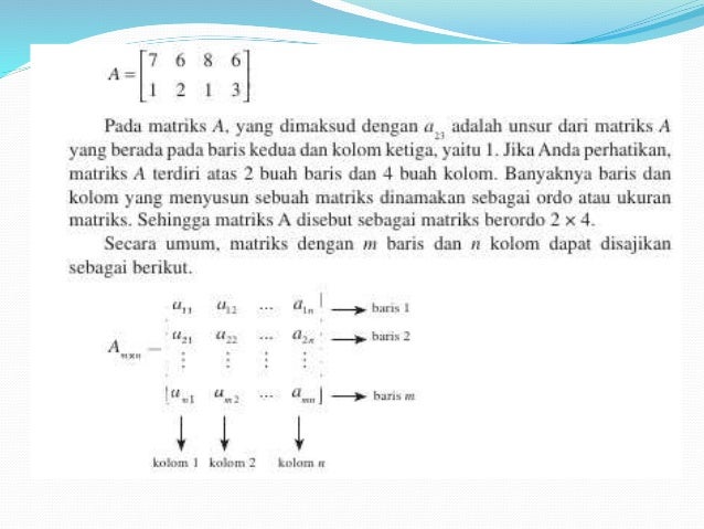 Matriks Smk Sma Kelas Xi