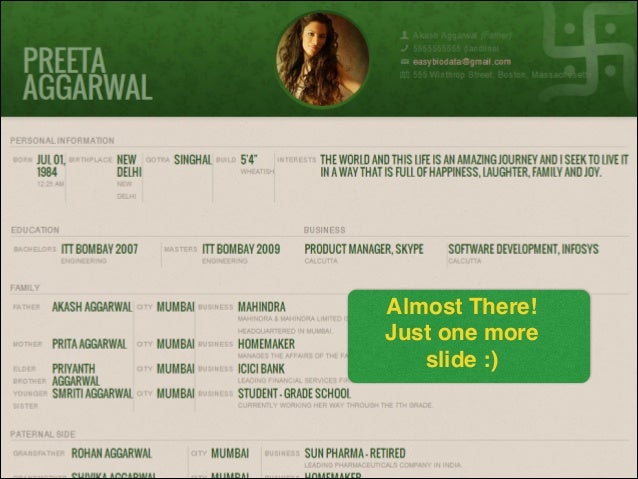 Matrimonial biodata format download by easybiodata.com