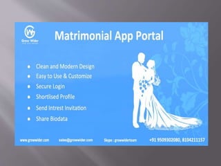 Best matrimonial script PHP| shaadi.com clone | Readymade Matrimonial ...