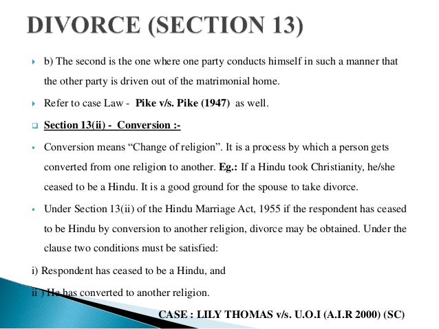 grounds of divorce under hindu law grounds of divorce under hindu law