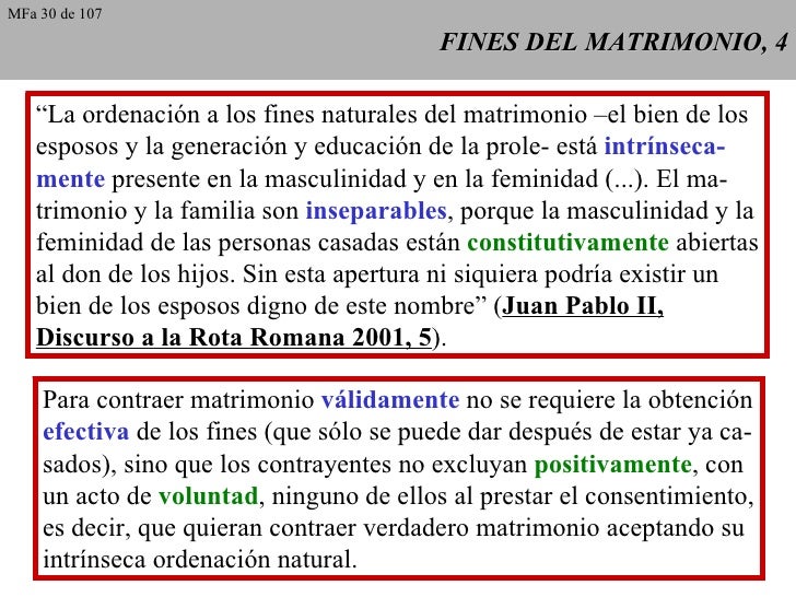 Matrimonio 04 Fines Del Matrimonio