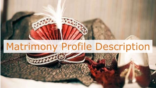 matrimony-profile-description