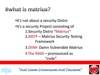 #what is matriux? ,[object Object]