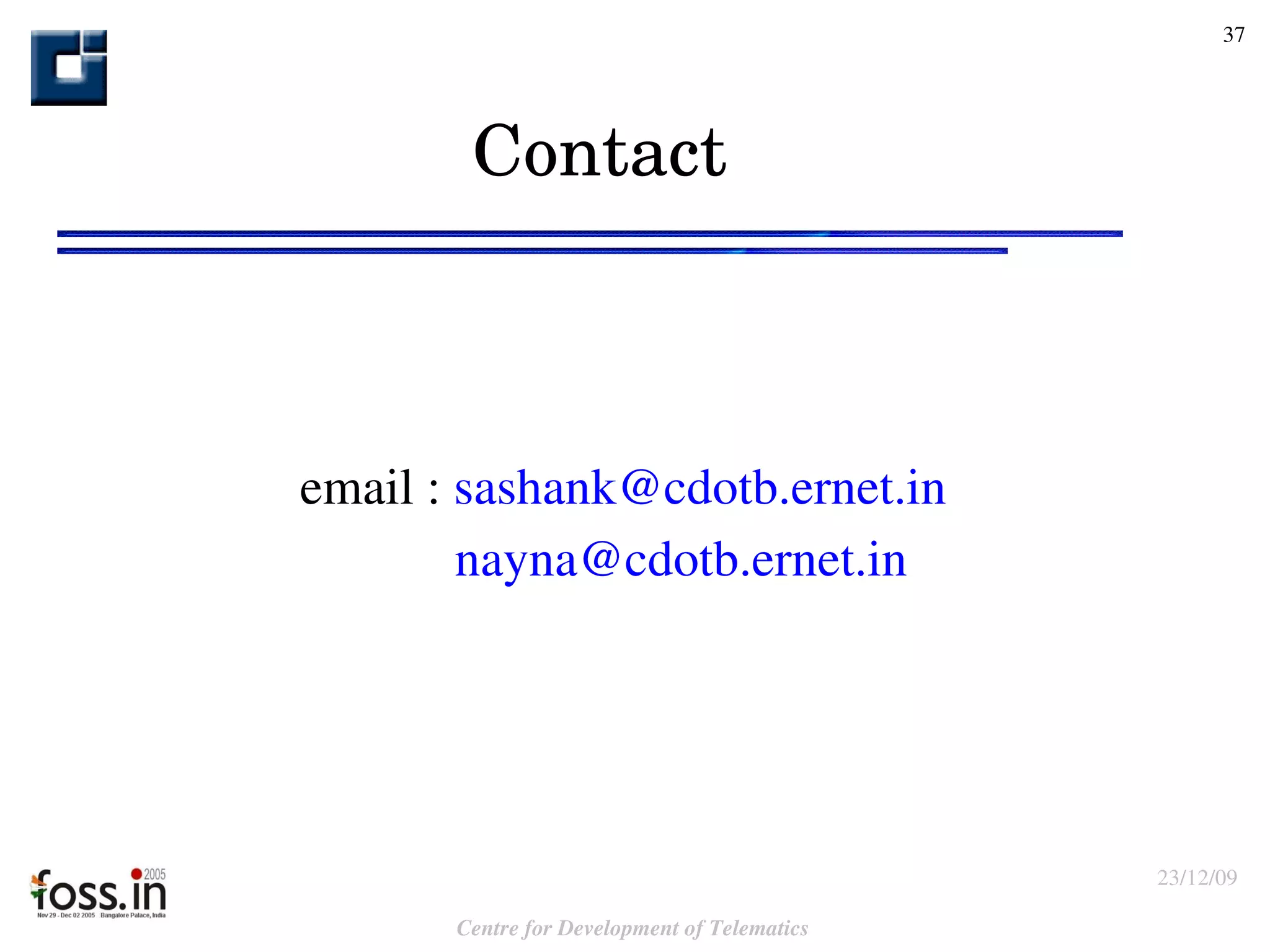 Contact email :   [email_address] [email_address] 