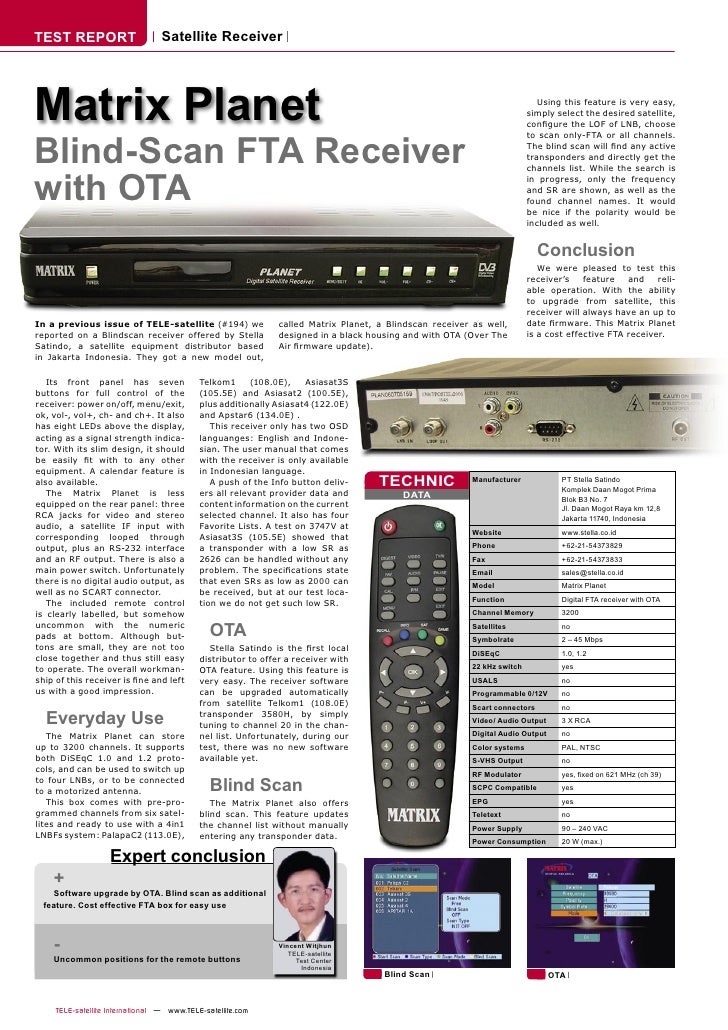 fta receiver firmware update