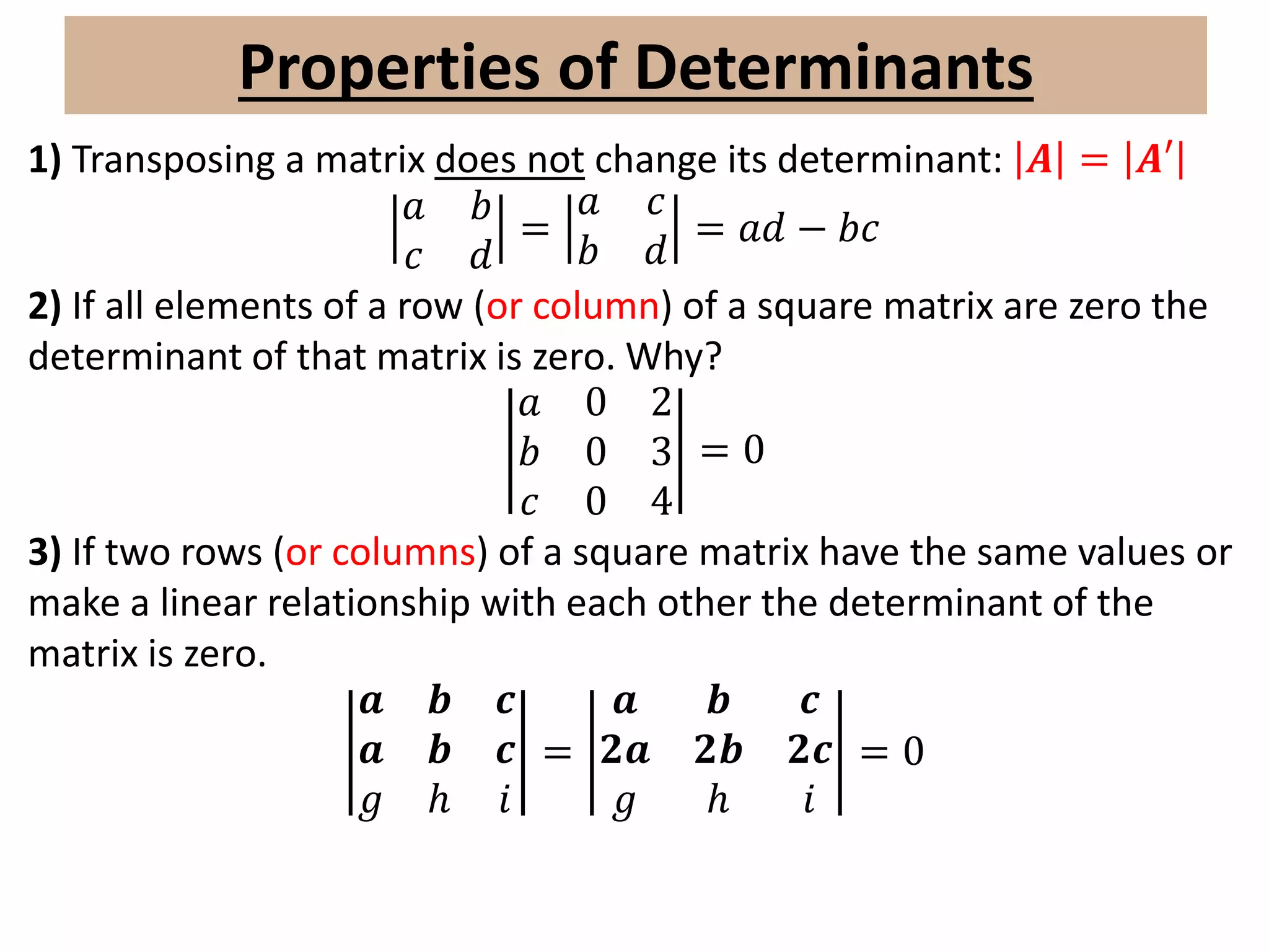Matrix algebra | PDF