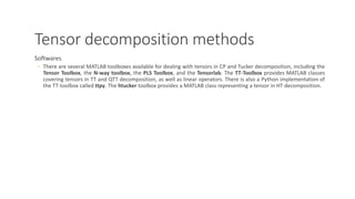 Matrix and Tensor Tools for Computer Vision | PDF