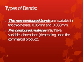 Matrix Bands | PPTX