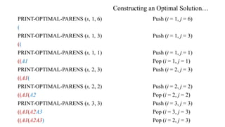 Matrix chain multiplication | PDF