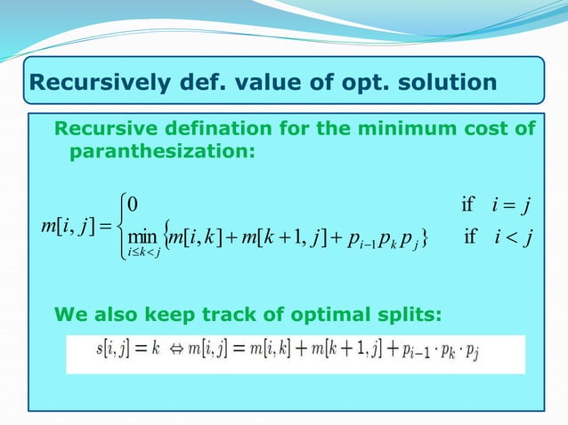 Matrix chain multiplication by MHM | PPTX | Physics | Science
