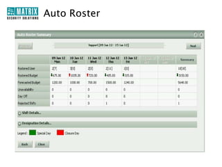 Roster Management Module (RSM) | PPT