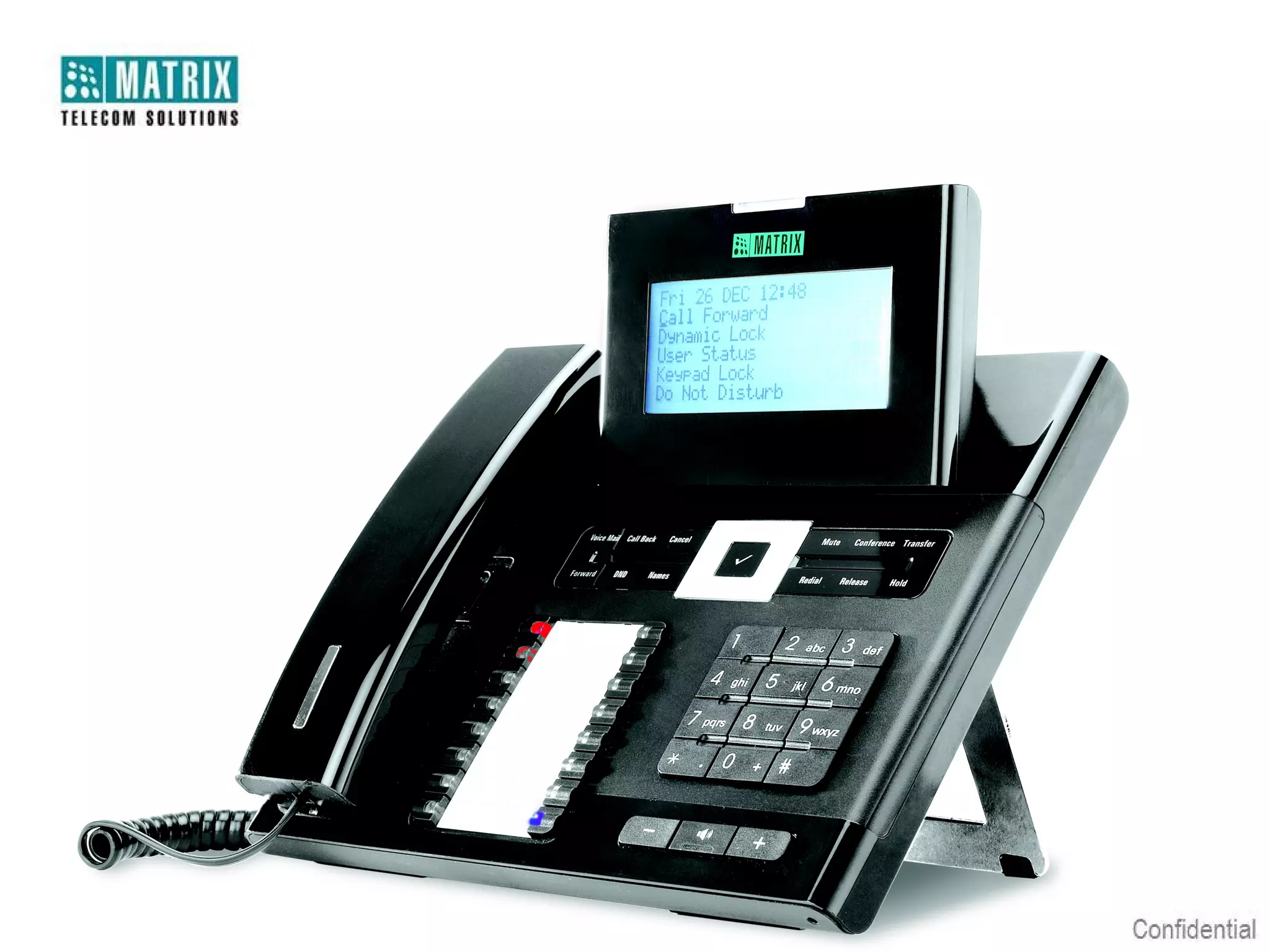 Digital Key Phone – EON48P Black/White

 