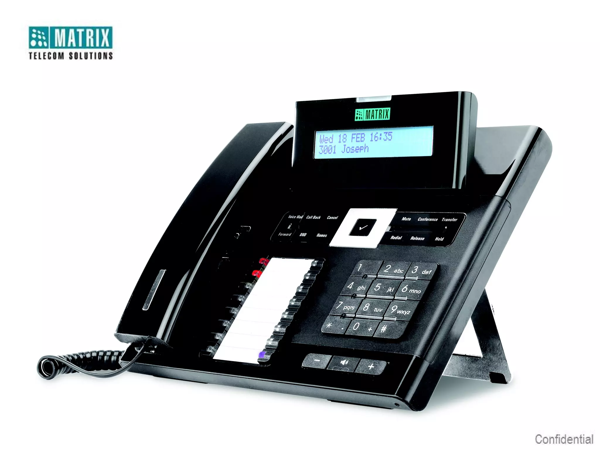 Digital Key Phone – EON48S Black/White
 