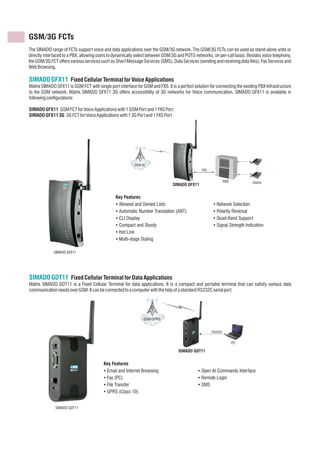 GATEWAY PRODUCTS CATALOGUE