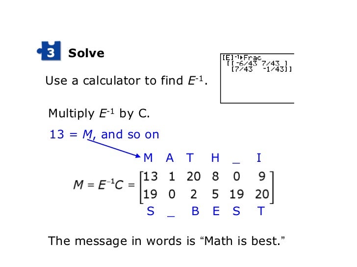 inverse the multiplicative calculator inverse Matrix