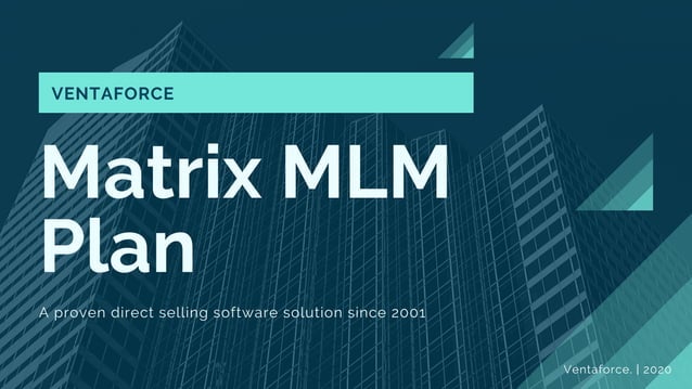 What is Matrix MLM plan? How Does it Work? | PDF