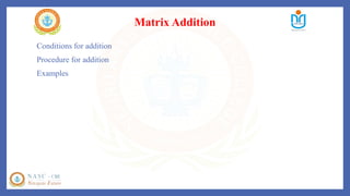 Comprehensive Introduction to Matrix Operations and Their Applications ...