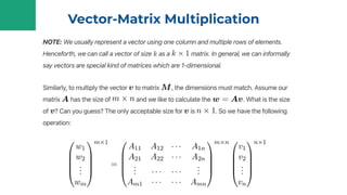 Matrix operations in practice using python | PDF