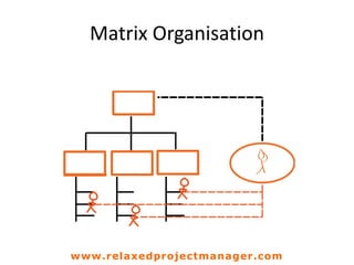 Matrix Organisation
www.relaxedprojectmanager.com
 