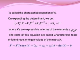 0
k
...
λ
k
λ
k
λ
1)
( n
2
n
2
1
n
1
n
n





 

ij
 