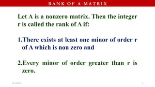 Minor Integer Matrix PPT.pptx