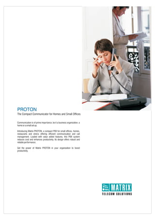 Matrix proton brochure