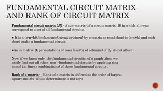Matrix representation of graph | PPTX