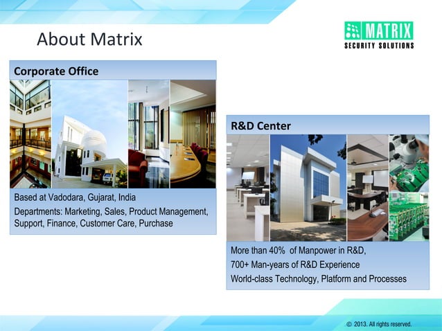 Matrix Video Surveillance Solution: SATATYA - The Persistent Vision ...