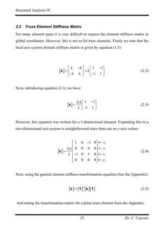 Matrix stiffness method 0910 | PDF