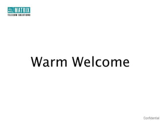 Matrix Telecom Solutions: VISION - The Office Communicator | PPT