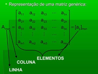 Introdução a Matrizes | PPT