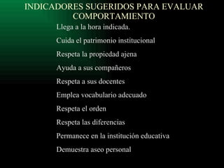 Se elabora para cada capacidad de área. 