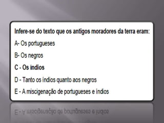 Matriz Comentada de Língua Portuguesa SPAECE