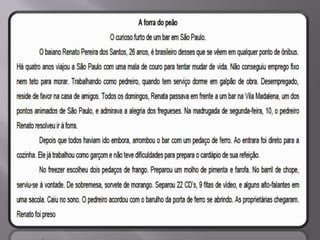 Matriz Comentada de Língua Portuguesa SPAECE