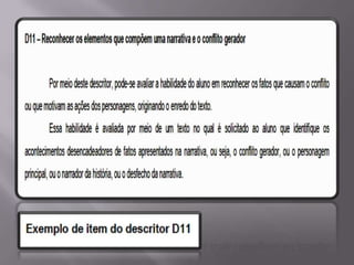 Matriz Comentada de Língua Portuguesa SPAECE