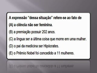 Matriz Comentada de Língua Portuguesa SPAECE