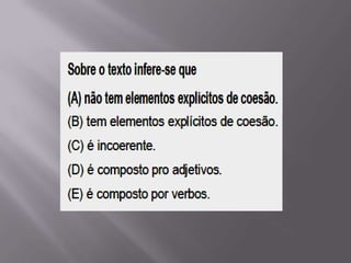 Matriz Comentada de Língua Portuguesa SPAECE