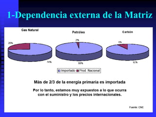 1-Dependencia externa de la Matriz
 