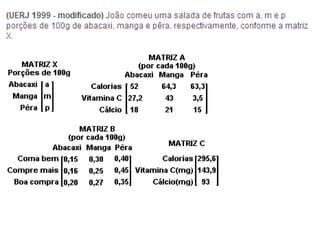 Matrizes 