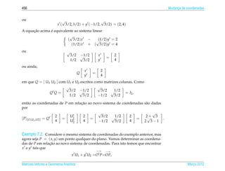 Matrizes e sistemas lineares