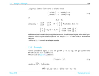 Matrizes e sistemas lineares